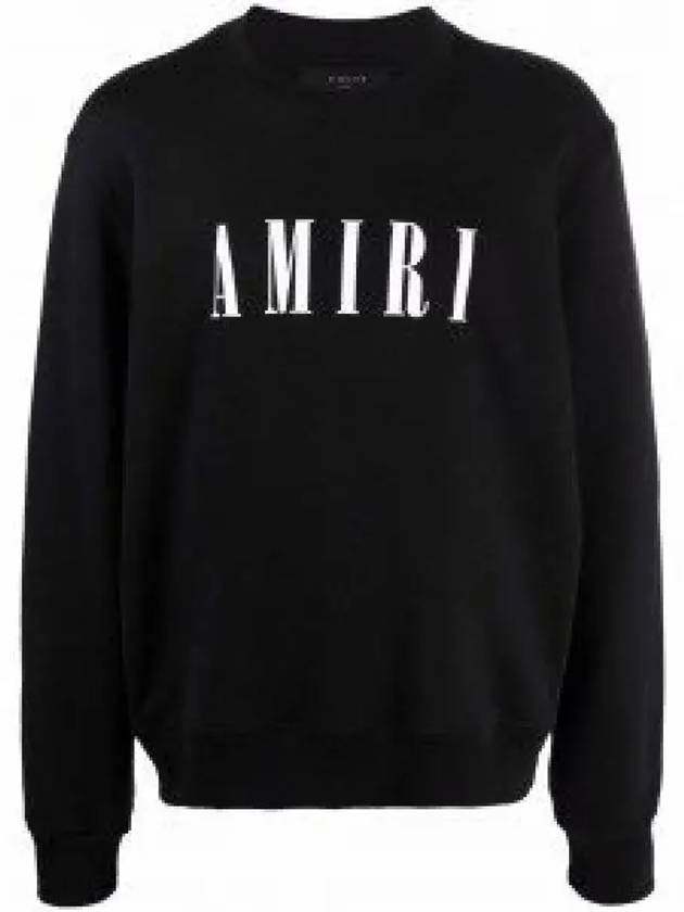 Core Logo Sweatshirt Black XMJL006001 981655 - AMIRI - BALAAN 1