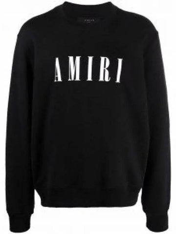 Core Logo Sweatshirt Black XMJL006001 981655 - AMIRI - BALAAN 1