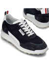 Eco Trainer Nylon Low Top Sneakers Blue - THOM BROWNE - BALAAN 2