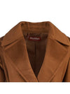 Women s Tigre Wool Coat 056 - MAX MARA - BALAAN 4