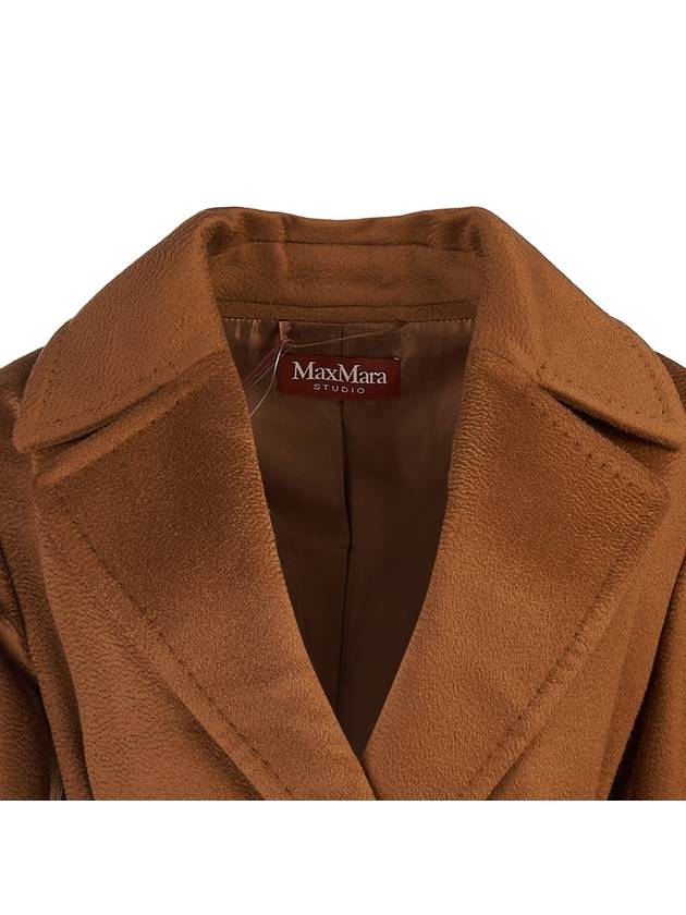 Women s Tigre Wool Coat 056 - MAX MARA - BALAAN 4