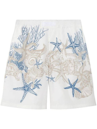 Barocco Sea Print Shorts 10159241A11026 - VERSACE - BALAAN 2