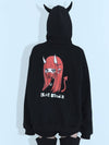 05 devil hoodie BLACK - CLUT STUDIO - BALAAN 3