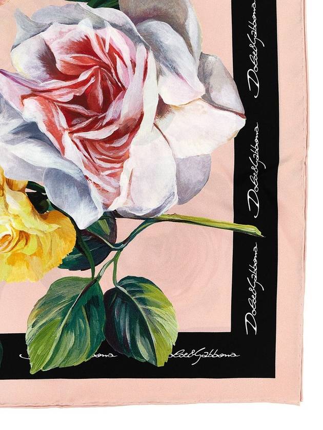 Dolce & Gabbana Silk Scarf - DOLCE&GABBANA - BALAAN 2