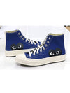 Men's Comme des Garçons Converse Chuck Taylor Signature Heart Logo High Top Blue - COMME DES GARCONS PLAY - BALAAN 5