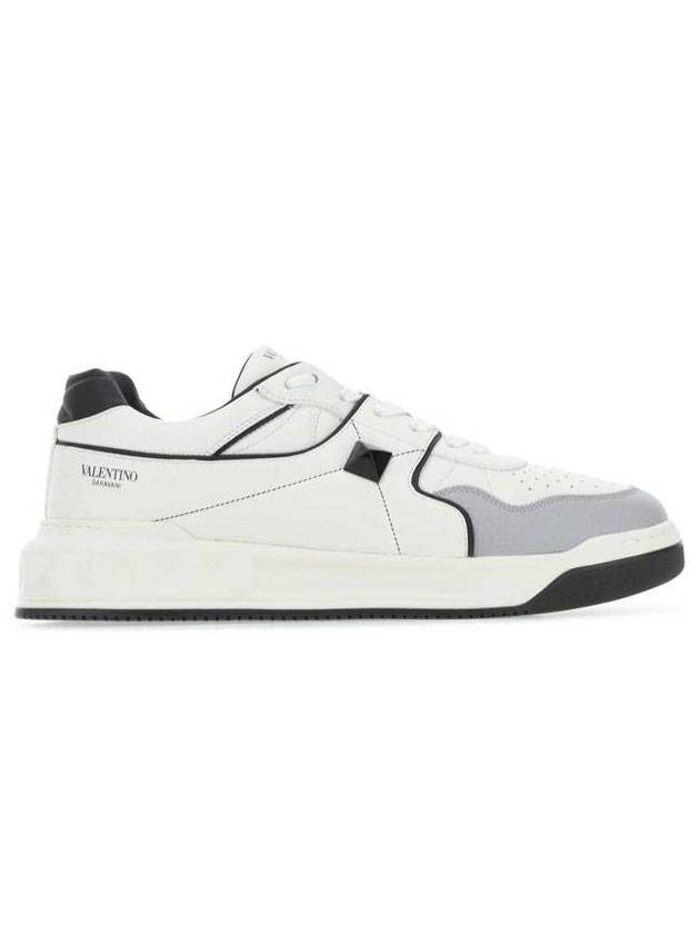 One Stud Low Top Sneakers White - VALENTINO - BALAAN 1