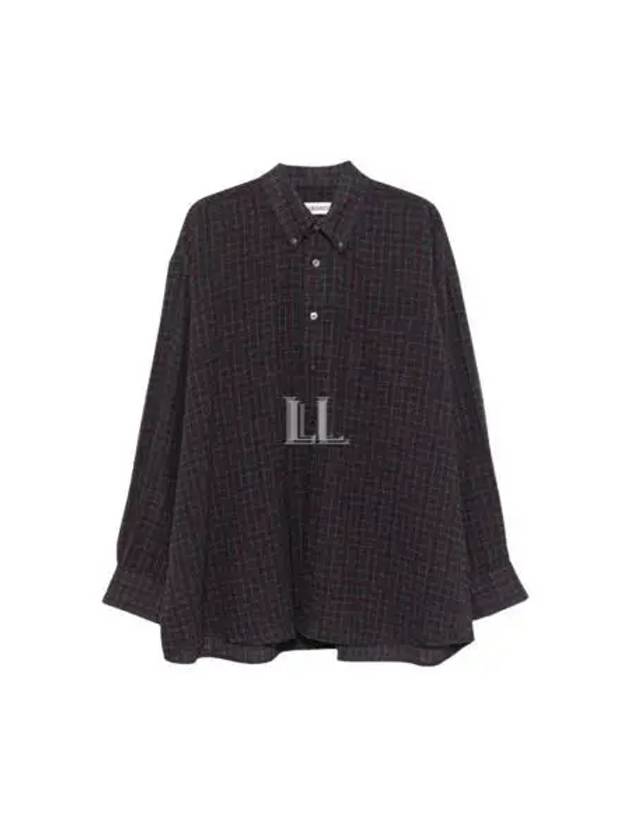 Borrowed BD Long Sleeve Shirt  Purple - OUR LEGACY - BALAAN 2