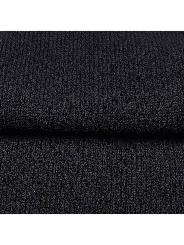 Boke Flower Wool Turtleneck Black - KENZO - BALAAN 9