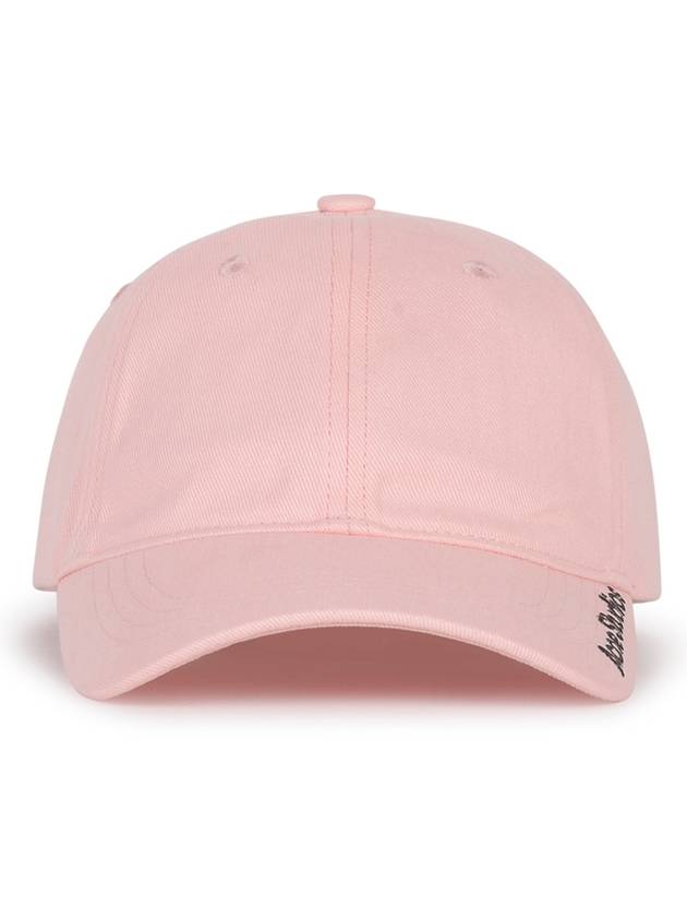 Embroidered Logo Ball Cap Pink - ACNE STUDIOS - BALAAN 2