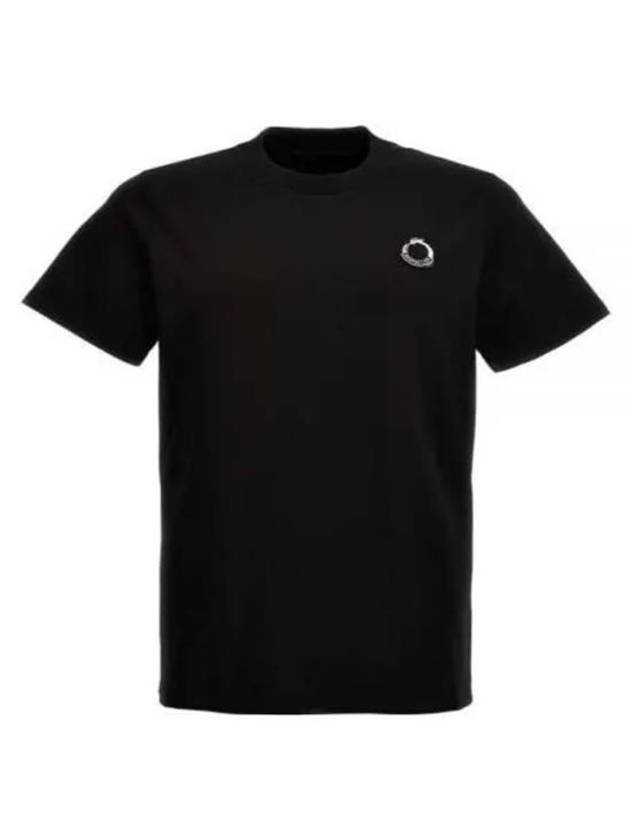 Short Sleeve T Shirt 8C0005483927999 Black - MONCLER - BALAAN 1