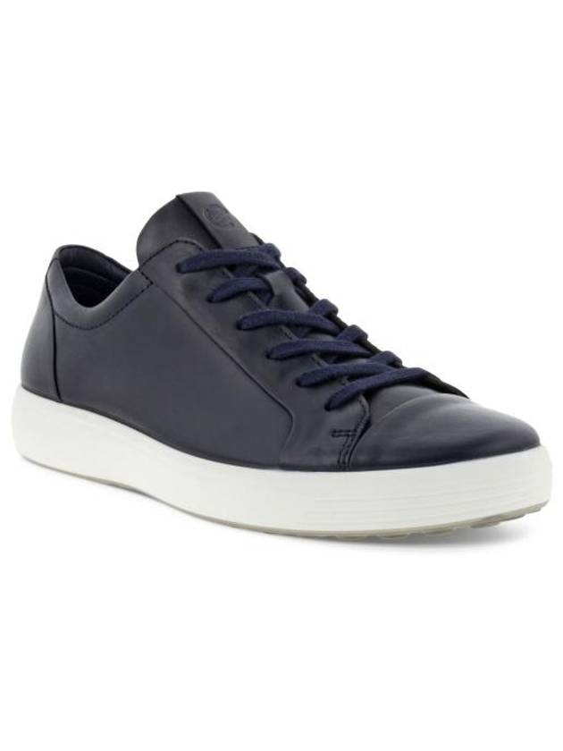 Soft 7 M Low Top Sneakers Navy - ECCO - BALAAN 3