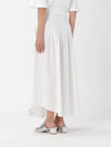 Olympia Midi Pleated Skirt White - A.P.C. - BALAAN 3