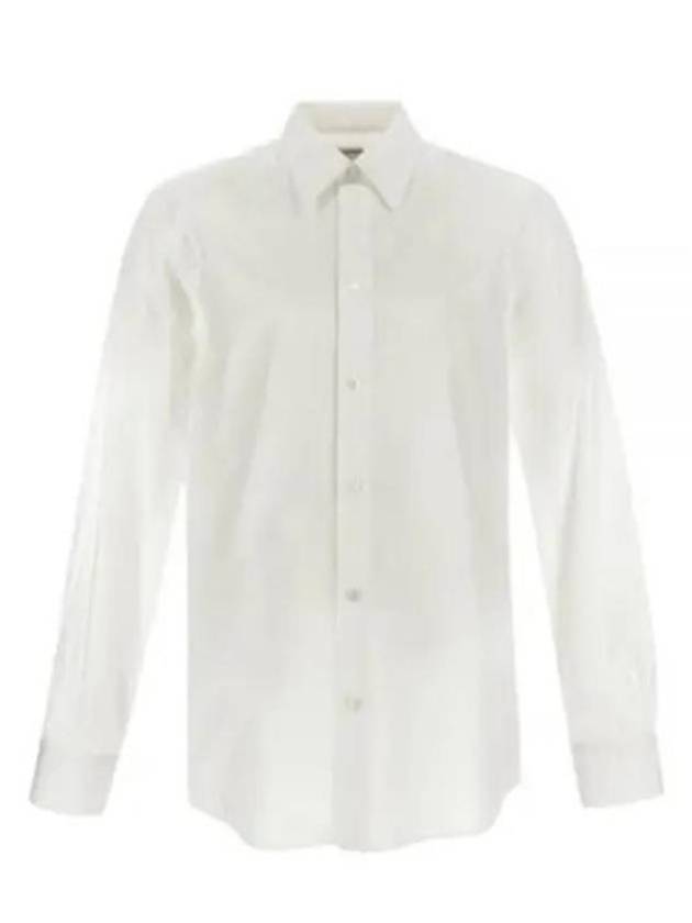 Classic Cotton Poplin Long Sleeve Shirt White - BOTTEGA VENETA - BALAAN 2