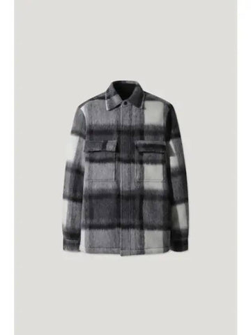 CYRIL wool check shirt jacket IRJAS24006GYP - IRO - BALAAN 1