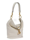 Snap Hook Leather Shoulder Bag White - MIU MIU - BALAAN 2