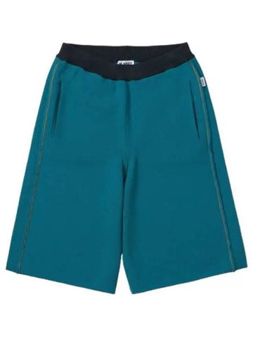 Knit Shorts Pants Blue - SUNNEI - BALAAN 1