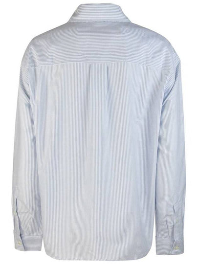 Boyfriend Long Sleeve Shirt Blue - A.P.C. - BALAAN 2