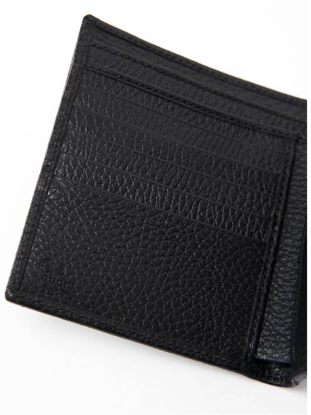 GG Interlocking Half Wallet Black - GUCCI - BALAAN 7