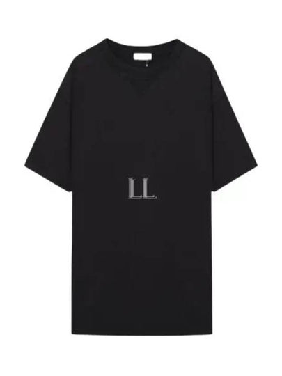 Embroidered Logo Short Sleeve T-shirt Black - DIOR - BALAAN 2