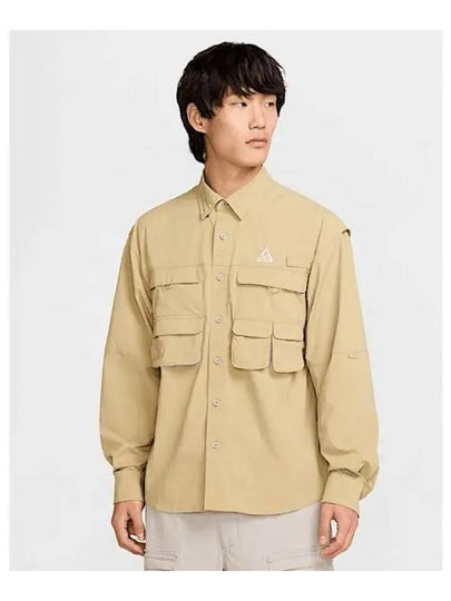 ACG Dri-FIT ADV Long Sleeve Shirt Beige - NIKE - BALAAN 2