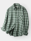 Forest Memory Check Shirt Green - INDUST - BALAAN 8