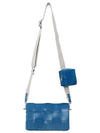 Cassette Versatil Strap Cross Bag Blue - BOTTEGA VENETA - BALAAN 4