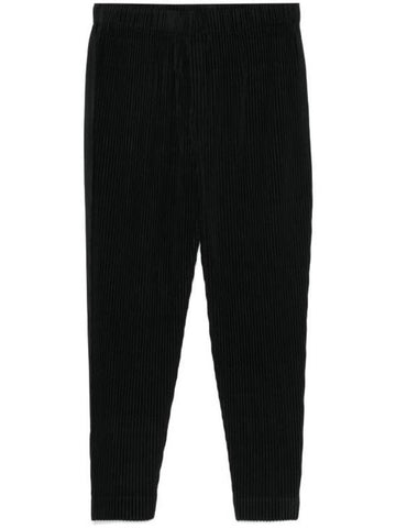 MC August Straight Pants Black - ISSEY MIYAKE - BALAAN 1