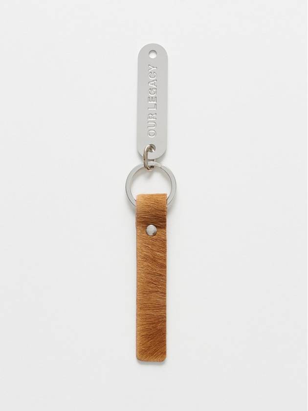 Hair On Hide Key Holder Camel - OUR LEGACY - BALAAN 1