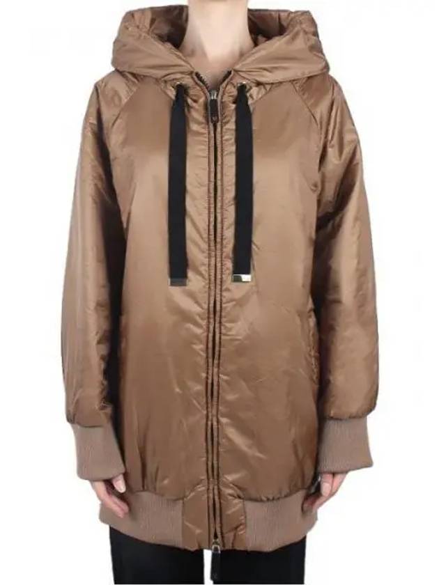 Cube Greenma water repellent padded jacket camel 051 271083 1119131 - MAX MARA - BALAAN 1