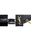 Women s Saint Laurent 469390 Black Grande Poudre Textured Gold Classic Monogram Small Kate Satchel Chain Shoulder Bag gt cross Gangbuk used luxury goods - SAINT LAURENT - BALAAN 8