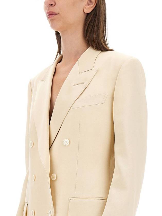 Tom Ford Double-Breasted Jacket - TOM FORD - BALAAN 4