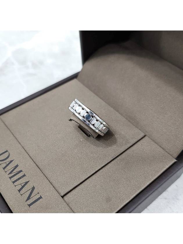 Lux You Belle Epoque White Gold Ring 5 7mm Domestic No 13 20093132 c - DAMIANI - BALAAN 4