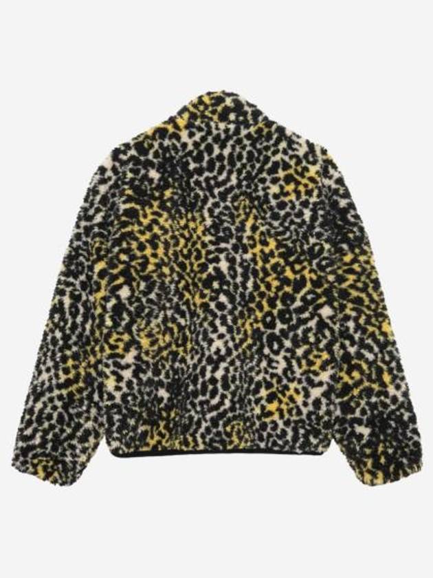 Hooded Sweatshirt 118529 YELLOW LEOPARD Free - STUSSY - BALAAN 2