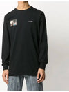 Caravaggio Angel Long Sleeve T-Shirt Black - OFF WHITE - BALAAN 7