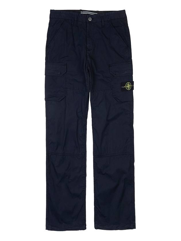 Pantaloni Comfort Fit Cargo Straight Pants Navy - STONE ISLAND - BALAAN 10