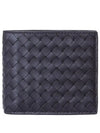 Intrecciato Weaving Half Wallet Espresso - BOTTEGA VENETA - BALAAN 3