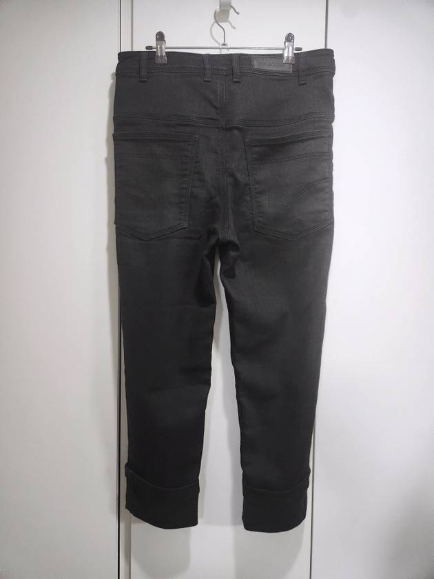 Neil Barrett Straight leg turn up cropped jeans - NEIL BARRETT - BALAAN 7