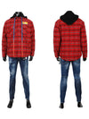 flannel overshirt jacket red - OFF WHITE - BALAAN 3