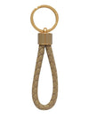 Intrecciato Lambskin Key Holder Taupe - BOTTEGA VENETA - BALAAN 3