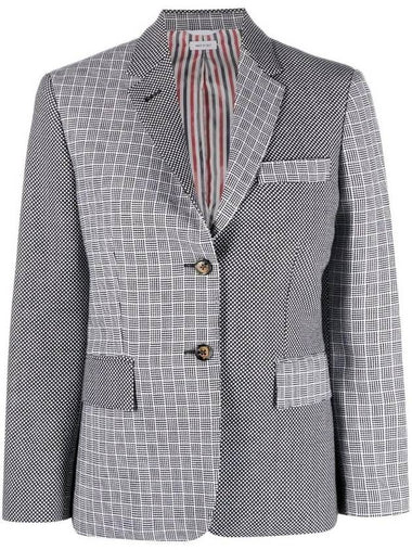 Mix Print Single Breasted Blazer FBC637FF0341 - THOM BROWNE - BALAAN 1