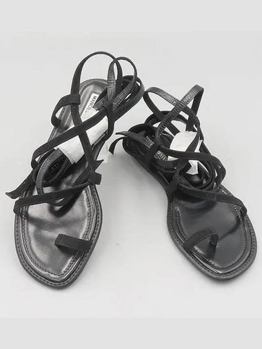 Smith Market Black Sandals Women s Shoes - MANOLO BLAHNIK - BALAAN 1