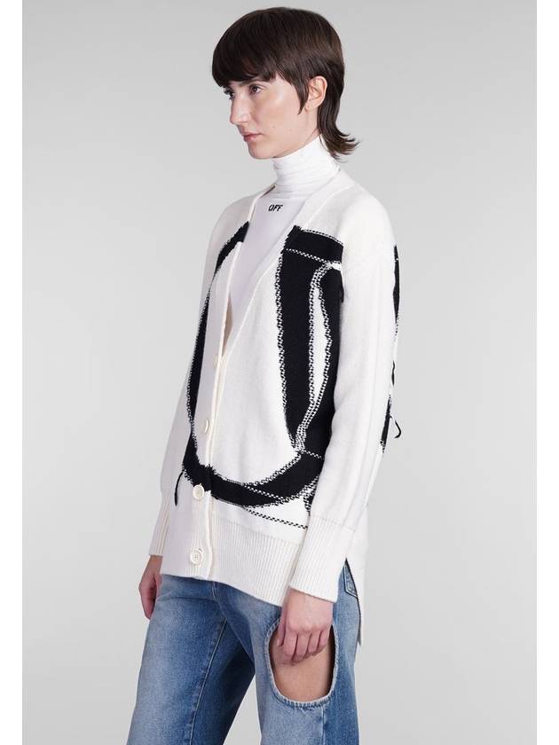 Off-White Cardigan - OFF WHITE - BALAAN 4