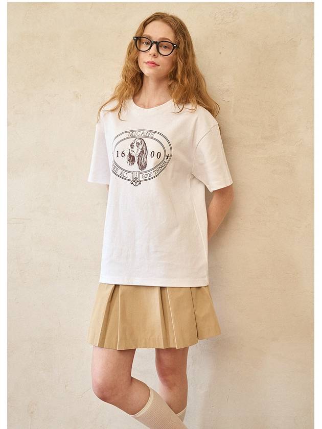 Puppy Love Oversized Fit Short Sleeve T-shirt - MICANE - BALAAN 6