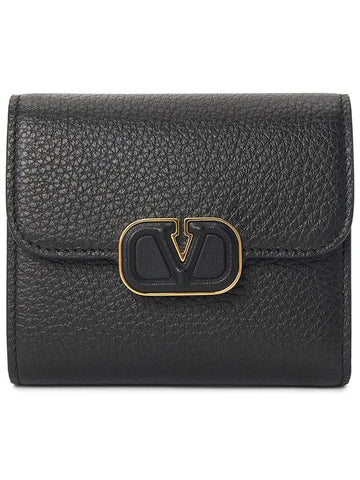 V Logo Women s Bicycle Wallet P0AA6LFN 0NO - VALENTINO - BALAAN 1