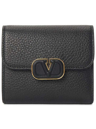 Women's V Logo Bicycle Wallet Black - VALENTINO - BALAAN 2