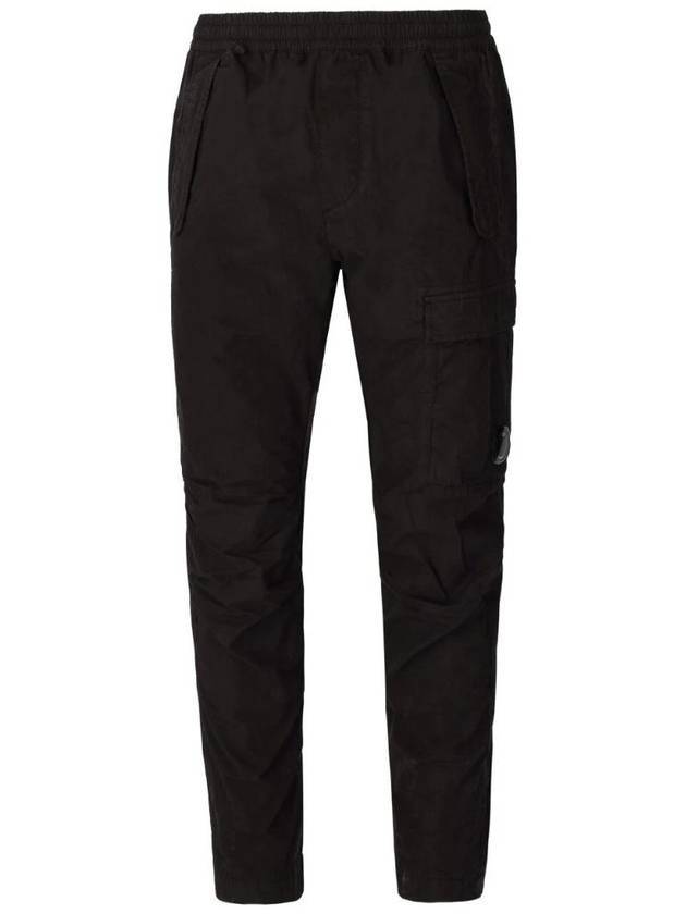 Micro Reps Track Pants Black - CP COMPANY - BALAAN.