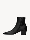 Vassili Smooth Leather Ankle Boots Black - SAINT LAURENT - BALAAN 9