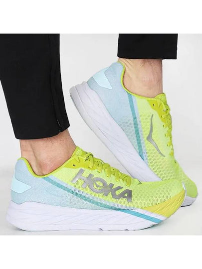 Rocket X Low Top Sneakers Yellow - HOKA ONE ONE - BALAAN 2