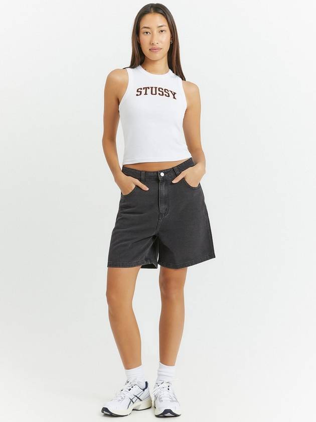 AU Australian Denim Shorts ST123S3600 Black WOMENS - STUSSY - BALAAN 2