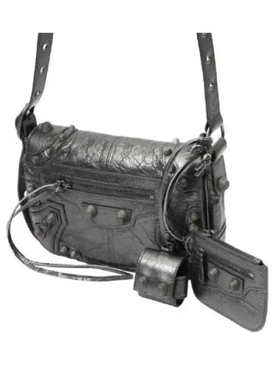 Le Cargol Metalized Flap Bag Men s Crossbody - BALENCIAGA - BALAAN 1